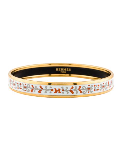 hermes enamel bangle price|Hermes bangle price.